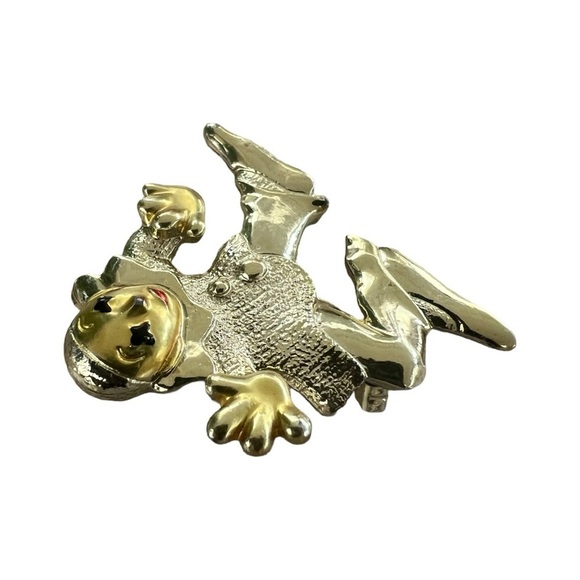 Gold Clown Brooch, Tristan - Picture 3 of 4